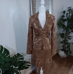 Blazer and skirt set